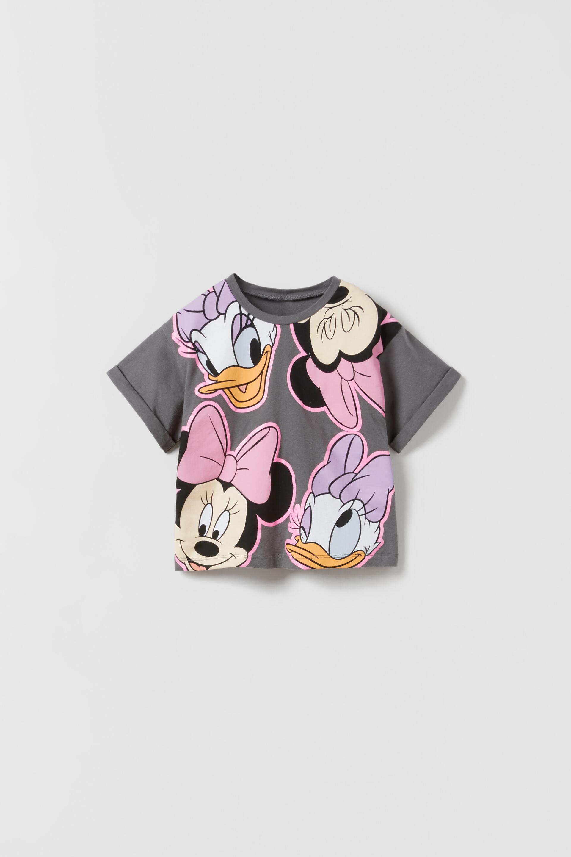 MINNIE MOUSE AND DAISY DUCK DISNEY T SHIRT Anthracite grey ZARA United States